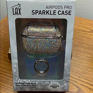 AirPods Pro Sparkle Case - Silver